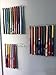 Bold Plastics- Mini Baseball Bat Rack, 10 Place, Clear Acrylic