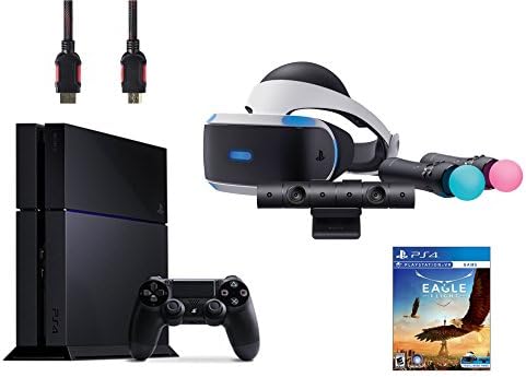 PlayStation VR Start Bundle 5 Items:VR Headset,Move Controller,PlayStation Camera Motion Sensor,PlayStation 4 and VR Game Disc Eagle Flight