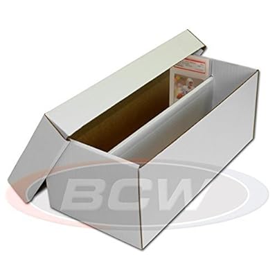 3 BCW Cardboard Graded Card Shoe Box - Graded Card Storage Box