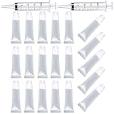 15 ml Empty Refillable Mini Clear Lip Gloss Balm
