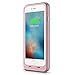 iPhone 6 6S Battery Charger Case, AexPower 3800mAh Rechargeable External Battery Enhance Extended Power Charger Protective Charging Case for iPhone 6S 6 4.7'' Slim Portable Juice Bank Cover-Rose Gold