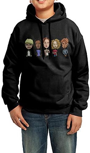 AKAA Youth's Sweater Incubus Band Cartoon Size M Black