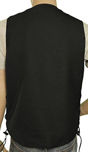 Vance Leather Ten Pocket Textile Motorcycle Vest
