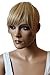 CAISHA 100% HUMAN HAIR Clip in Bangs Fringe Hair Piece Hair Extension Blonde Mix H313a