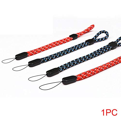YOTHG Phone Lanyard Accessories DIY Handheld Devices Jacquard Portable Hang Rope Key Holder Wear Resistant Short ID Badge Wrist Straps Adjustable Anti Lost