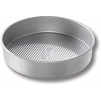 USA Pan Bakeware Nonstick Round Cake Pan, 8-Inch, Aluminized Steel