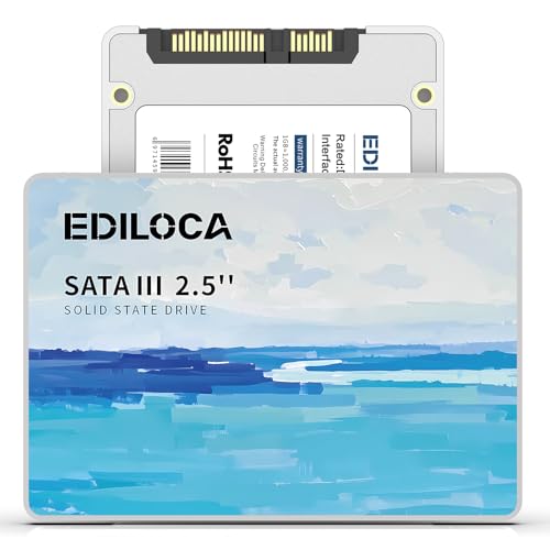Ediloca 4TB SSD Internal Solid State Drive, 2.5