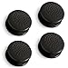 Fosmon [Set of 4] Extended Thumb Grips Analog Stick Joystick Controller Performance for PS4 | PS3 | Xbox 360 | Wii U (Solid Black)