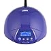CO-Z 50W LED UV Nail Dryer Lamp Super Quick Curing with LCD Display Manicure Salon Tool for Gel Nail Polish with Infrared Sensor(Purple)