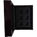 JunningGor Championship Big Heavy Ring Display Wooden Box (6 Hole)