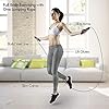 FITFORT-Skipping-Rope-Adult-Fitness-Jump-Rope-Tangle-Rapid-Speed-Skipping-Rope-Cable-with-Ball-Bearingsfor-Women-Men-and-Kids-Adjustable-Steel-Skipping-Rope-with-Foam-Handles-for-Home-Fitness FITFORT Skipping Rope Adult - Fitness Jump Rope, Tangle Rapid Speed Skipping Rope Cable with Ball Bearings,for Women, Men, and Kids, Adjustable Steel Skipping Rope with Foam Handles for Home Fitness