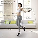 Fitfort-Skipping-Rope-Speed-Rope-for-Adults-with-Good-Quality-Ball-Bearings-Adjustable-Length-Jump-Rope-with-Ball-Bearings-Non-slip-Handles-Rope-Jumping-for-Fitness-and-Training