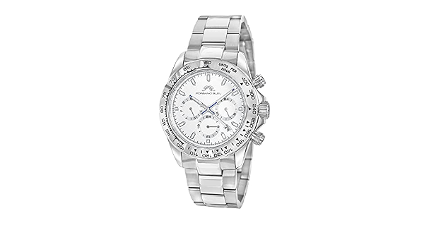 Porsamo Bleu Luxury Preston Silver Tone 