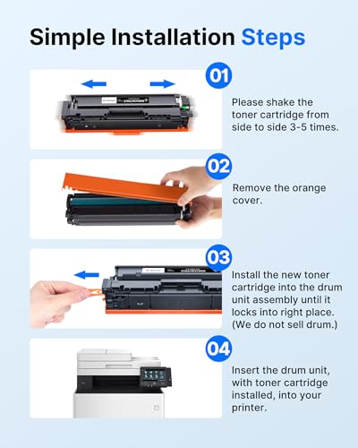 219X 219A MFP 3302FDW Toner with Chip Compatible for HP 219A 219X 219 Toner for Color LaserJet Pro MFP 3302FDW 3302SDW 3302FDN 3302FDNG 3302FDWG 3302SDWG 3202DN (Black Cyan Yellow Magenta 4 Pack)