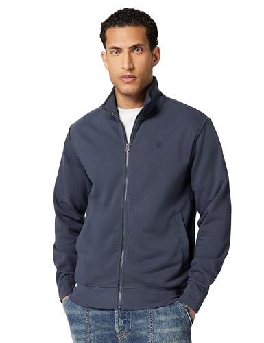 G-STAR 8719965012981 Nifous Zip Thru Sweater, Bleu (India Ink D25122-d566-h392), XS