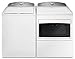 Kenmore 60372 7.4 cu. ft. Electric Dryer with Glass Hamper Door in White -Work with Alexa, includes delivery and hookup
