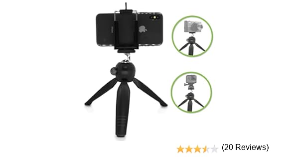 MyGadget Mini Trípode Compacto para Cámara Reflex y Smartphones ...