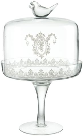 Grassland Roads Large Clear Sweet Jar With Bird