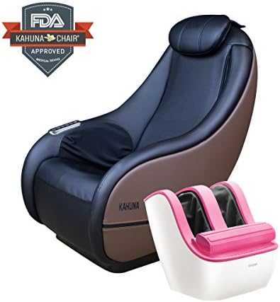 L-track Kahuna Compact Massage Chair - Hani (Hani Brown + 888 Pink)