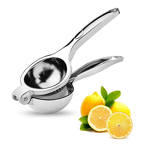 Click Here to See More Images Manual Lemon Squeezer, Hand-Held Citrus Press Juicer - Squeeze Juicer For Lemons, Limes, Oranges Professional Kitchen Tools