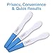 MIBEST HCG Pregnancy Test Stick Kit (3 Count-Individually Sealed) - One-Step Clear and Accurate - Urine Early Pregnancy Detection - Home Pregnancy Test - Approved - Over 99 Percent Accurate
