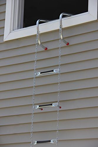 Saf-Escape Fire Escape Ladder - 23ft - up to 10" Wall Thickness