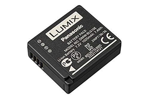 Panasonic Lumix Dmw-Blg10E Batterie Rechargeable, 7.2V,1025Mah,7.4Wh pour Lumix Gx9, Gx80, Gx7, Tz200, Tz100, Tz101, Tz95, Tz90, Tz80, Lx100 II, Lx100 - Noir