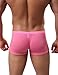 Winday Men Briefs Breathable Ice Silk Boxer Bikinis and Briefs 4 packs (Multi-colored) XL/US L
