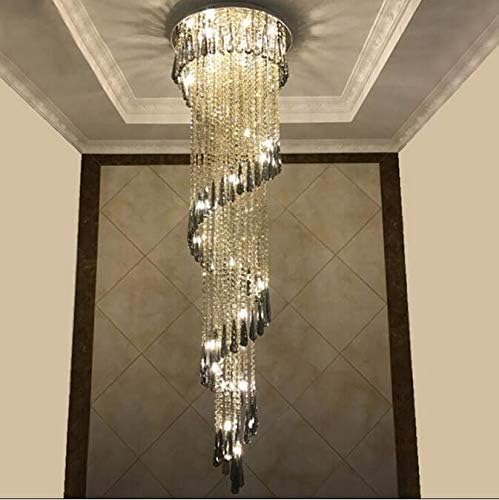 long modern chandelier