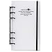 Lihit Lab., Inc. twist ring notebook Aqua Drops N5020-1 milky white