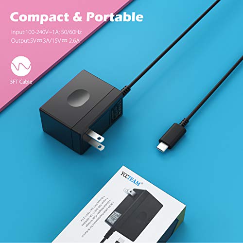 5 Switch+Charger+Nintendo+Lite+Replacement