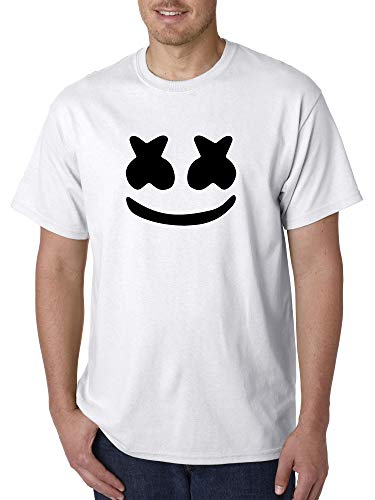 New Way 1136 Unisex T-Shirt Marshmello DJ Smiley Face 4XL Want