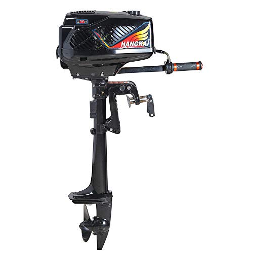 image for HYYKJ-US HYYKJ Outboard Motor Boat Engine, 3.5/3.6/4/6/6.5/7 HP 2/4 St