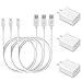 Coteci 3 Pack 5W 1A USB Travel Power Adapter with 3 Feet / 1 Meter Lightning to USB Cable