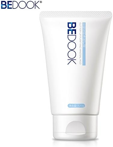 BEDOOK Glitter-Up Purifying Mineral Mud Particle Mineral Mud Facial Cleanser Deep Skin Cleansing Moisturizing Anti-Blackhead Skin Exfoliating Remove Blackhead (120g)