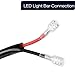YITAMOTOR LED Light Bar Wiring Harness with Fuse Relay On & Off Switch Compatible for Jeep Pickup ATV Off Road Fog Driving Light Bar Up to 180W 12V 40A 10ft