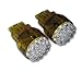 TuningPros LEDFS-3157-A19 Front Signal LED Light Bulbs 3157, 19 LED Amber 2-pc Set