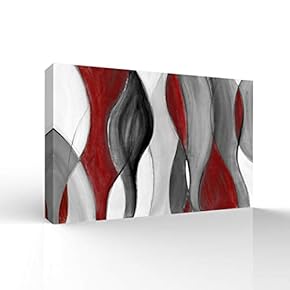 Wall26-Canvas Wall Art-Abstract Colorful Lines-Giclee Painting Wall Art for Bedroom Living Room Home Decoration - 12x18 inches