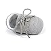 ESTAMICO Baby Boys Shoes Prewalker PU Sneakers Gray 3-6 Months