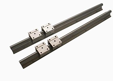 Joomen CNC SBR16-1700mm LINEAR SLIDE GUIDE 2 RAIL+ 4 SBR16UU BEARING BLOCK