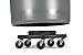 Rubbermaid Commercial Products BRUTE Quiet Dolly, Compatible with 20, 32, 44, and 55-Gallon BRUTE® Containers, Black, for Restaurants/Back of House/Offices/Warehouses/Airports/Commercial Environments