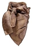 Wild Rag Tan Silk Jacquard