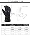 Verabella Men's Thinsulate Insulation Touchscreen Snow Ski Gloves w/Zipper Pocket
