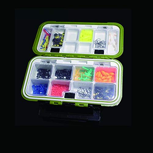 sylbx Angelkoffer wasserdicht Angelzubehör Köderbox 16 Fächer Angelbox Tragbare Angelköderbox Aufbewahrungsbox… – Bild 7