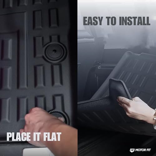MOTOR FIT 3D Car Floor Mats Set for Jetour T1 2025–2026 | Custom Fit All-Weather Car Mats | Jetour Interior Accessories | Eco-Friendly, Odorless, Waterproof, Anti-Slip Interior Protection
