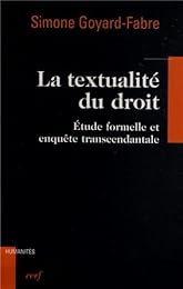La  textualité du droit