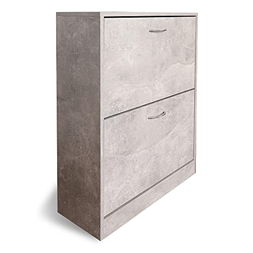 KD ModySimble Modern Shoe Storage for Entryway, 2 Tier Floor