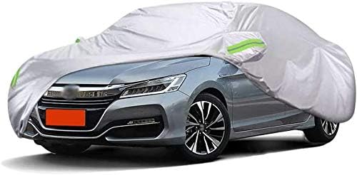 車のカバー アコードカーカバー防水シートにカバーザ 太陽と雨カーペイント保護ガレージ車のドアプロテクターカーカバー防水オールウェザー外側カバーカーカバー ダストオックスフォード布と互換性のカーカバー Iplanning Com My