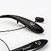 TryAce HV-900 Wireless Music A2DP Stereo CSR Bluetooth 4.0 Headset Universal Vibration Lightweight Neckband Style Headphone Earphone - Black