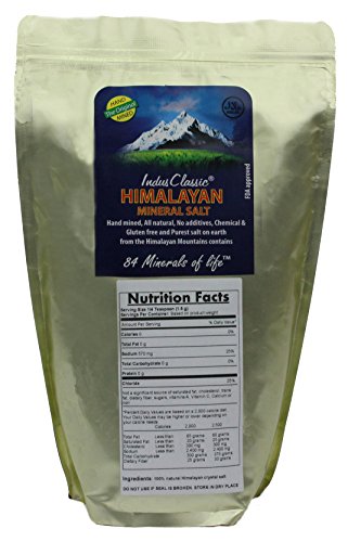 IndusClassic Authentic Pure Natural Halal Unprocessed Himalayan Edible Pink Cooking Salt --- 2 lbs Medium Coarse Grain 1… - Image 3